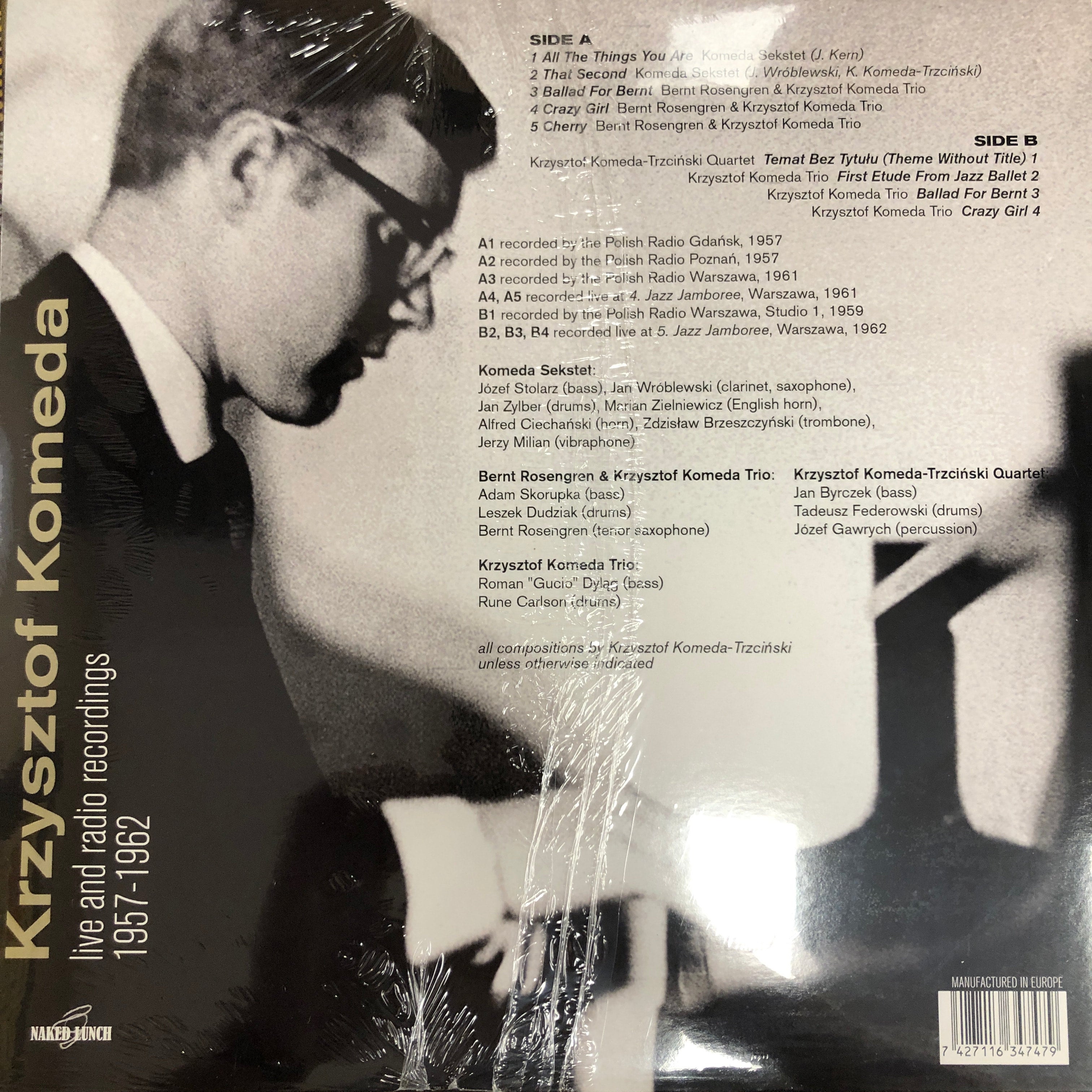 Krzysztof Komeda - Live and Radio Recordings: 1957-1962 
